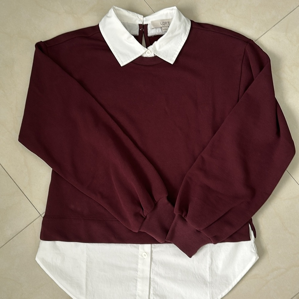 Loft Layered Sweatshirt